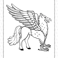 Harry Potter Hippogriff Coloring Pages 8 harry potter hippogriff coloring pages