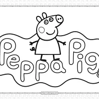 peppa pig coloring pages