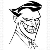 printable the joker coloring pages