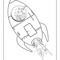 Space Rocket Coloring Page for Kids 35 space rocket coloring page for kids