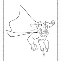 superman coloring pages for kids