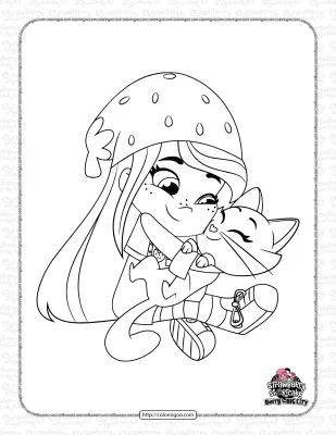 Berry in the Big City Pdf Coloring Pages