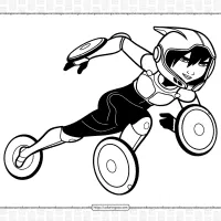 Big Hero 6 Go Go Tomago Coloring Pages 6 big hero 6 go go tomago coloring pages