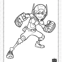 Big Hero 6 Hiro Hamada Coloring Pages 17 big hero 6 hiro hamada coloring pages