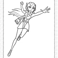 Big Hero 6 Honey Lemon Coloring Page 10 big hero 6 honey lemon coloring page