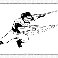 Big Hero 6 Wasabi Battlesuit Coloring Page 13 big hero 6 wasabi battlesuit coloring page
