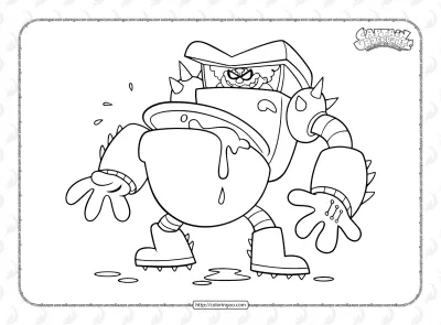 Captain Underpants Doctor Diaper Coloring Pages