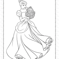 Disney Cinderella Coloring Pages 15 disney cinderella coloring pages