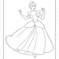 Free Printable Princess Cinderella Coloring Pages 16 free printable princess cinderella coloring pages