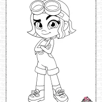 lemon meringue and frappe coloring pages