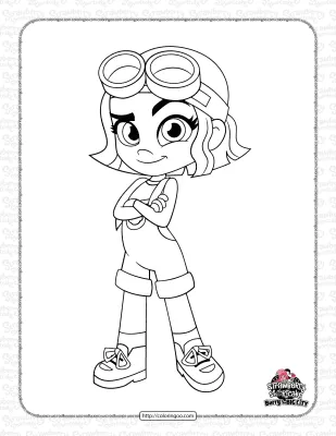 Lemon Meringue and Frappe Coloring Pages