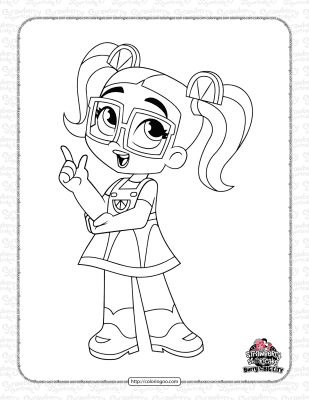 Lime Chiffon and Parfait Coloring Pages
