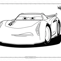pixar cars jackson storm coloring pages
