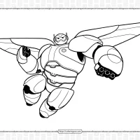 Printable Big Hero 6 Baymax Coloring Pages 20 printable big hero 6 baymax coloring pages