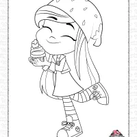 strawberry shortcake new coloring pages