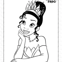 The Princess and The Frog Coloring Activities 9 the princess and the frog coloring activities