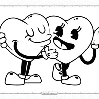 valentines day pdf coloring pages