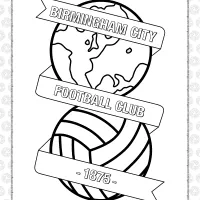 Birmingham City FC Pdf Logo Coloring Page 23 birmingham city fc pdf logo coloring page