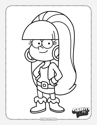 Cute Pacifica Pdf Coloring Pages