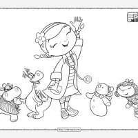 Dottie McStuffins Hallie Stuffy Chilly and Lambie 4 dottie mcstuffins hallie stuffy chilly and lambie
