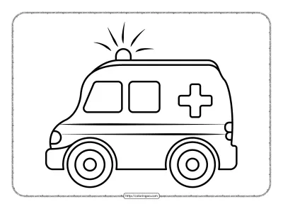 Easy Ambulance Pdf Drawing Sheet