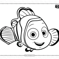 finding dory coloring sheet
