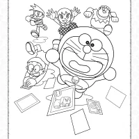 Free Doraemon Coloring Pages 9 free doraemon coloring pages