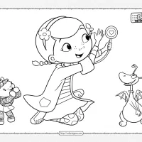 Free Dottie McStuffins Colouring Pages 6 free dottie mcstuffins colouring pages