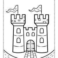 Free English Castle Pdf Coloring Page 20 free english castle pdf coloring page