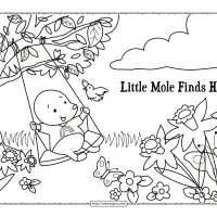 little mole finds hope pdf coloring page
