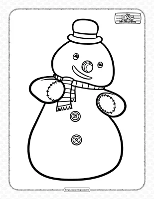 Printable Doc McStuffins Chilly Coloring Sheet
