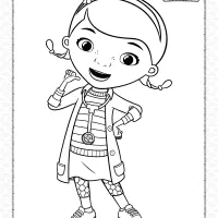 Printable Dottie McStuffins Coloring Sheet 16 printable dottie mcstuffins coloring sheet