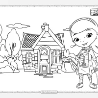 Printable Dottie McStuffins Colouring Pages 8 printable dottie mcstuffins colouring pages
