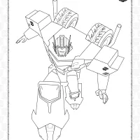 Transformers Optimus Prime Coloring Sheet 6 transformers optimus prime pdf coloring sheet