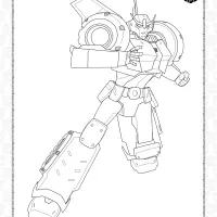 Transformers Strongarm Coloring Pages 4 transformers strongarm coloring pages