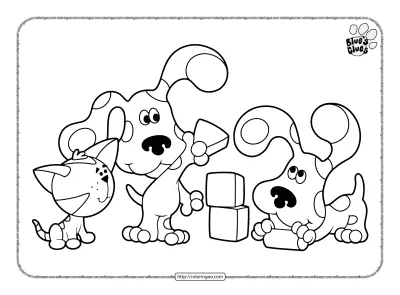 Blue Magenta and Periwinkle Coloring Pages