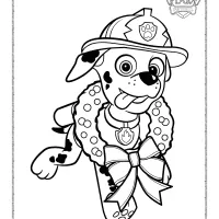 Marshall with Advent Wreath Coloring Page 73 marshall with advent wreath coloring page