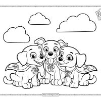 Paw Patrol Puppies Coloring Pages 87 paw patrol puppies coloring pages