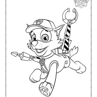 Paw Patrol Rocky Coloring Sheet 80 paw patrol rocky coloring sheet