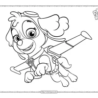 Paw Patrol Skye Coloring Sheet 69 paw patrol skye coloring sheet