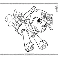 Paw Patrol Zuma Coloring Sheet 72 paw patrol zuma coloring sheet