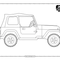Printable Cars Jeep Wrangler Coloring Pages 69 printable cars jeep wrangler coloring pages