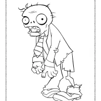Printable Plants vs Zombies Coloring Pages 20 printable plants vs zombies coloring pages