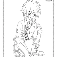 regal academy travis beast coloring pages