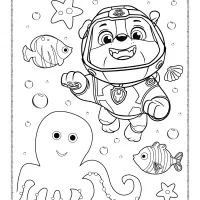 Sea Patrol Rubble Coloring Pages 56 sea patrol rubble coloring pages