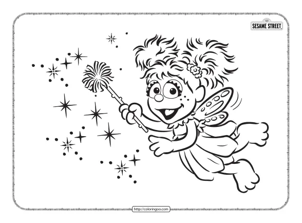 sesame street pdf coloring pages