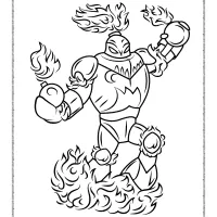 Skylanders Blast Zone Coloring Pages 9 skylanders blast zone coloring pages