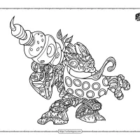 Skylanders Bumble Blast Coloring Pages 17 skylanders bumble blast coloring pages
