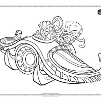 Skylanders Nightfall in Sea Shadow Coloring Pages 6 skylanders nightfall in sea shadow coloring pages