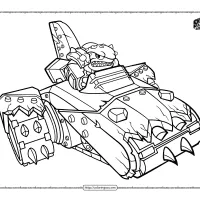 Skylanders Terrafin in Shark Tank Coloring Pages 3 skylanders terrafin in shark tank coloring pages